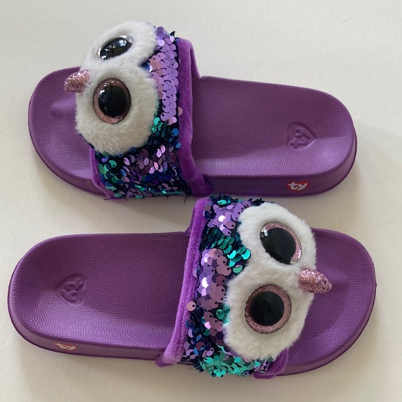 Ty Other - Girls Ty Owl Face Slides